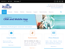 Tablet Screenshot of 24onlinebilling.com